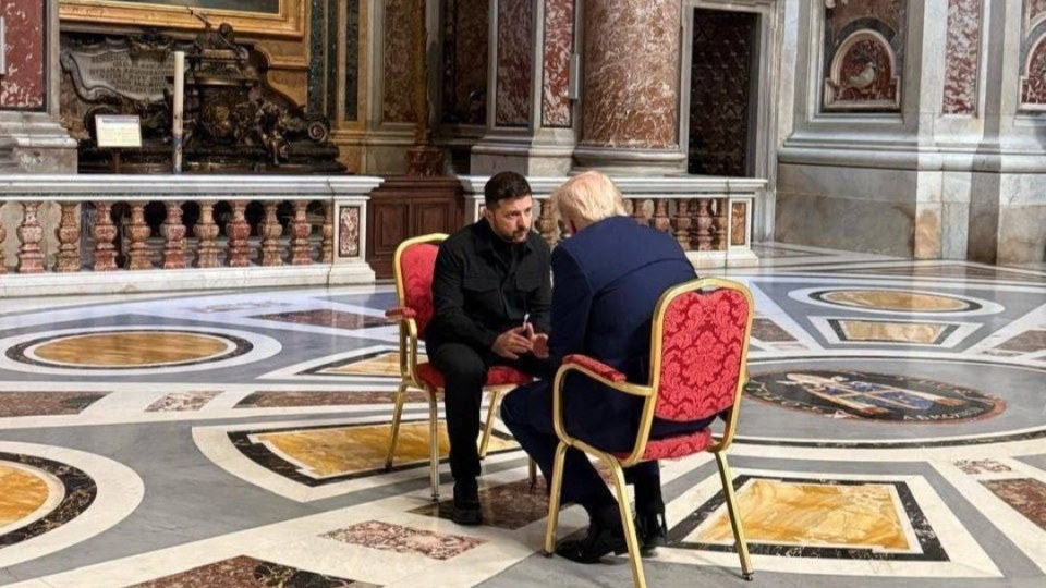 Білий дім опублікував відео зустрічі Трампа з Зеленським